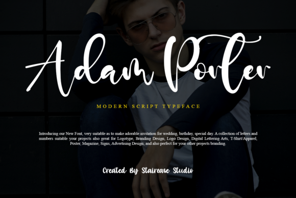 Adam Porter Font for Web Design