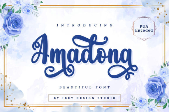 Amadona Font for Professional Branding