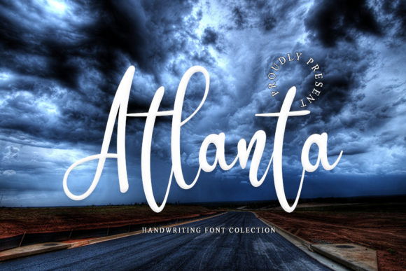 Atlanta: A Delicate Script Font