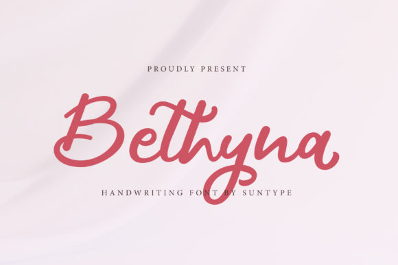 Bethyna: A Joyful Script Font for Creative Projects