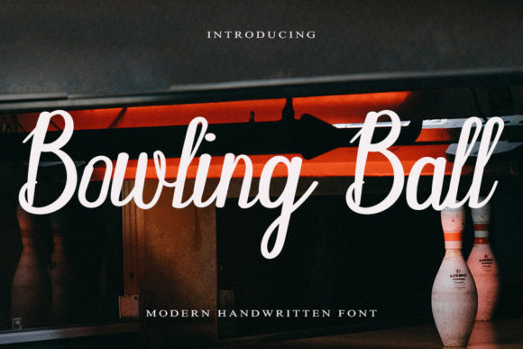 Bowling Ball: A Font That Speaks Volumes