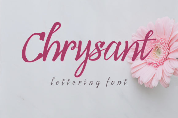 Chrysant: A Elegant Font for Business Branding