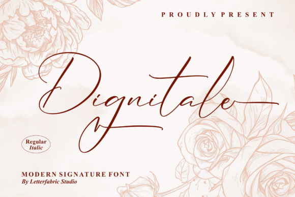 Dignitale: A Classy Handwritten Font