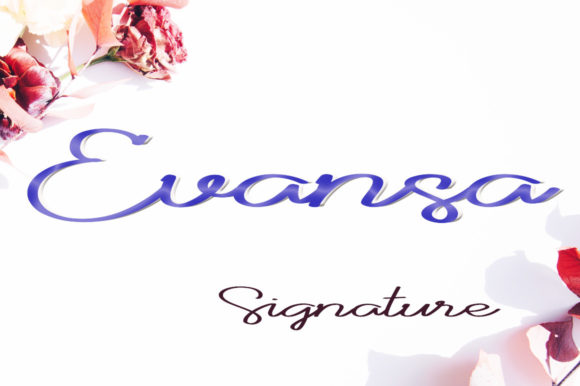 Evansa: A Font for Business Style