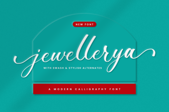 Jewellerya: A Handwritten Font for Creative Makers
