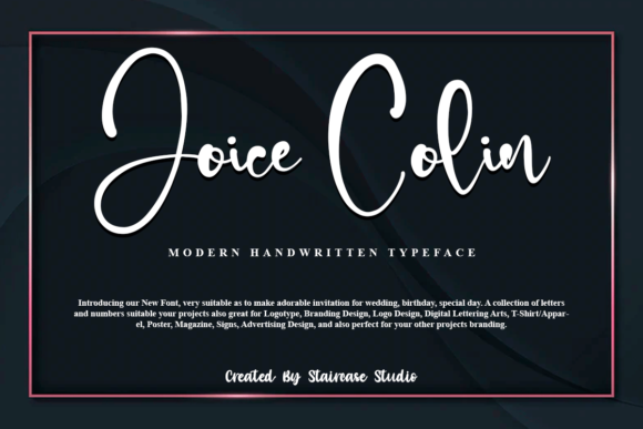 Joice Colin Font for Business