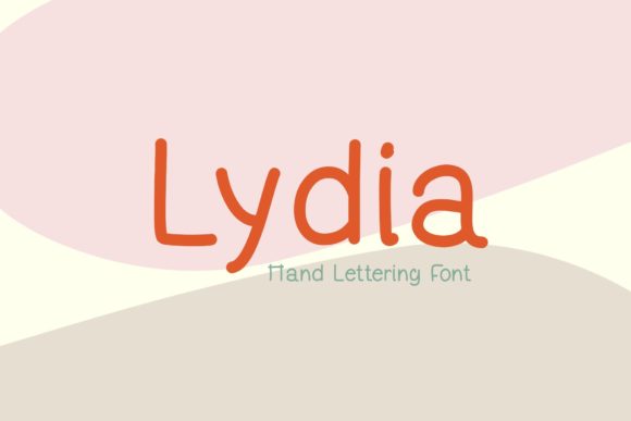 Lydia Font: Handwritten Elegance for Crafters