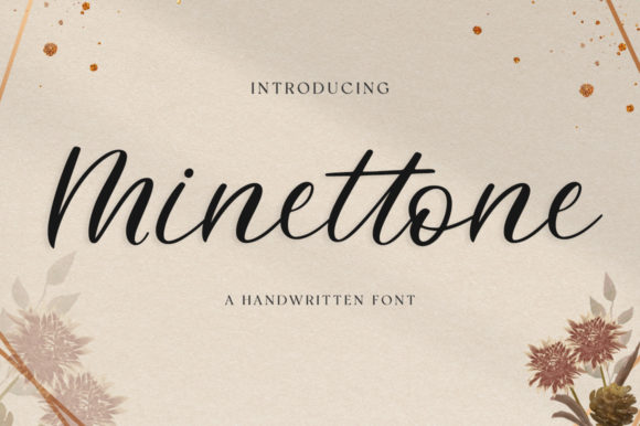 Minettone: A Feminine Handwritten Font