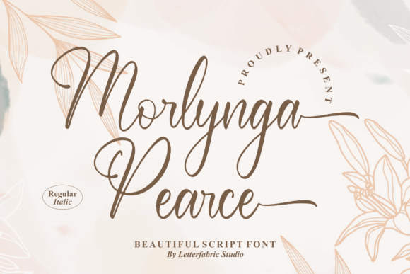 Morlynga Pearce: A Delicate Script for Creative Brands