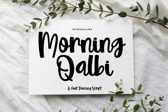 Morning Qalbi: A Quirky Script Font
