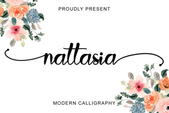 Nattasia: A Delicate Script Font