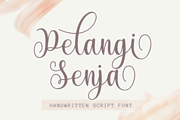 Pelangi Senja: A Font for Creative Campaigns