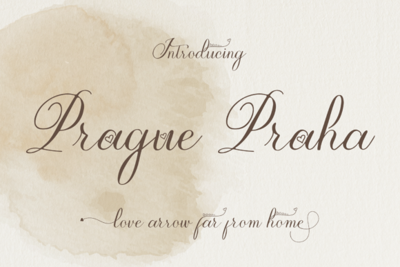 Prague Praha: A Luxurious Script Font