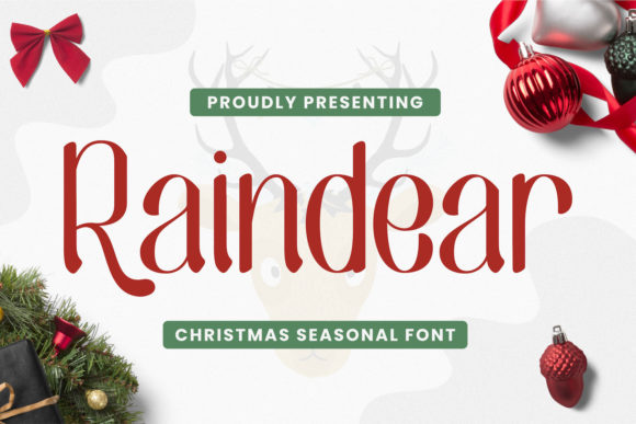 Raindear: A Handwritten Font for Digital Marketing
