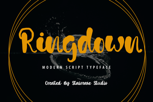 Ringdown: A Stylish Handwritten Font