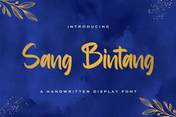 Sang Bintang: A Delicate Script for Creative Brands