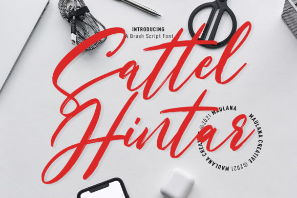 Sattel Hintar: A Stylish Script Font