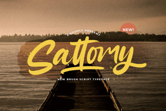 Sattomy: A Handwritten Font for Elegant Web Design