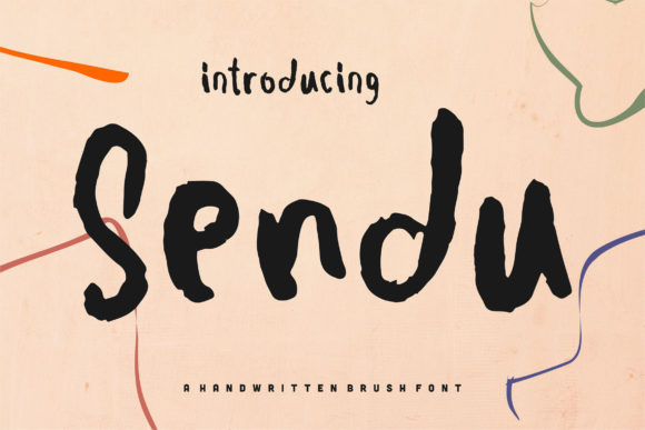 Sendu: A Handwritten Font for Professional Branding