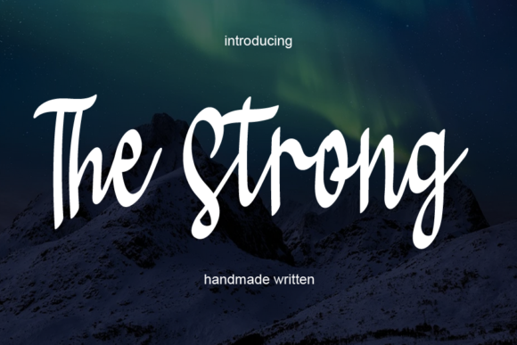 The Strong: A Bold Script for Real Projects