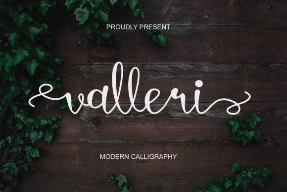 Valleri: A Luxurious Script Font for Marketers