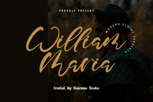 William Maria: A Stylish Font for Creative Campaigns
